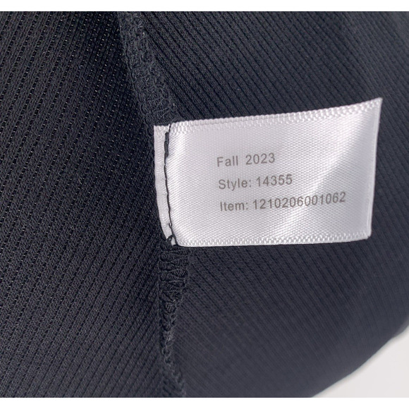 NWT Marine Layer Lexi Fit & Flare Midi Dress Black Ribbed Beach Boho XL - Picture 12 of 14